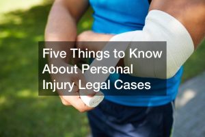 Five Things to Know About Personal Injury Legal Cases